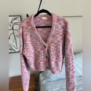 Altard State Multicolor Button-Up Sweater